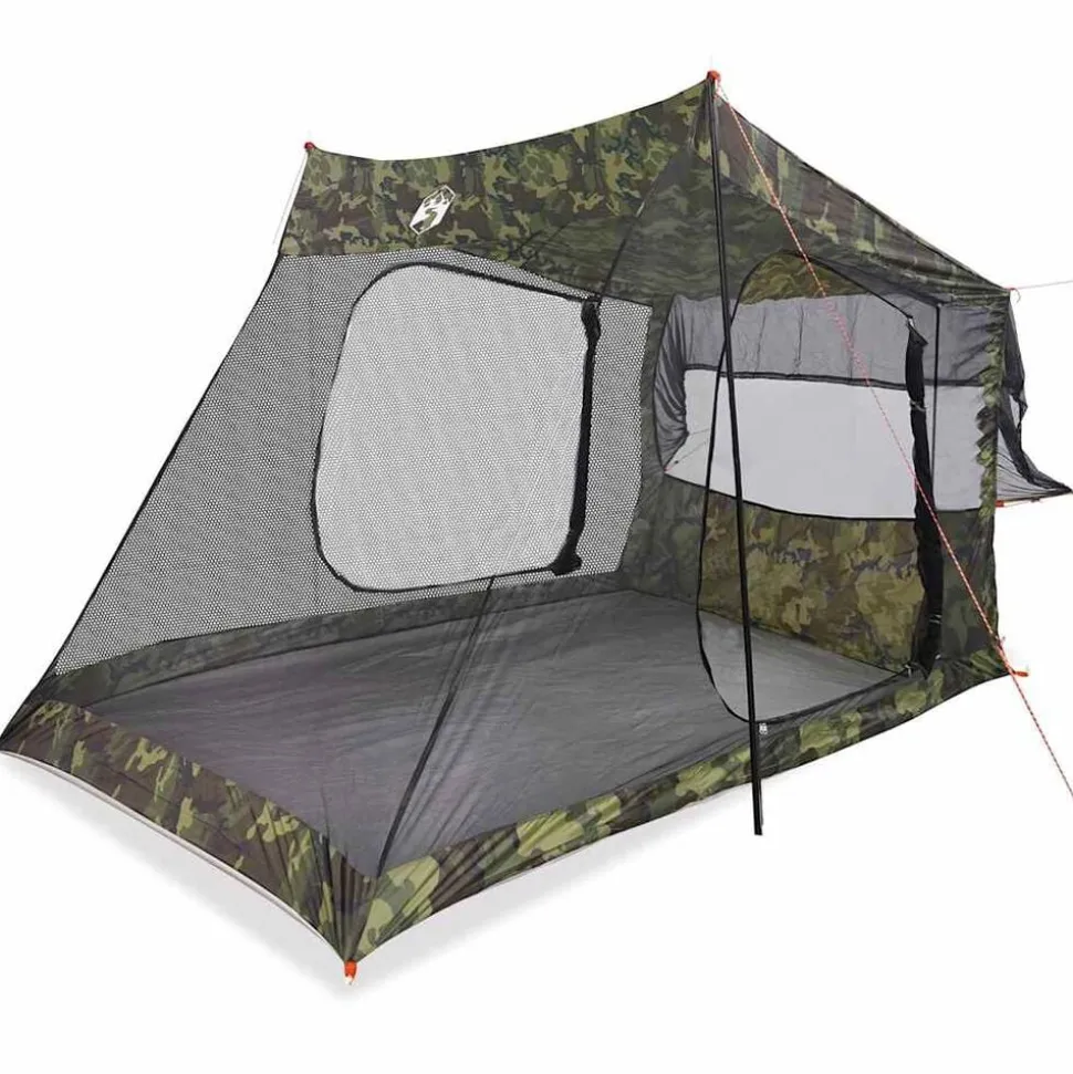 vidaXL Autotent 2-persoons camouflage waterdicht