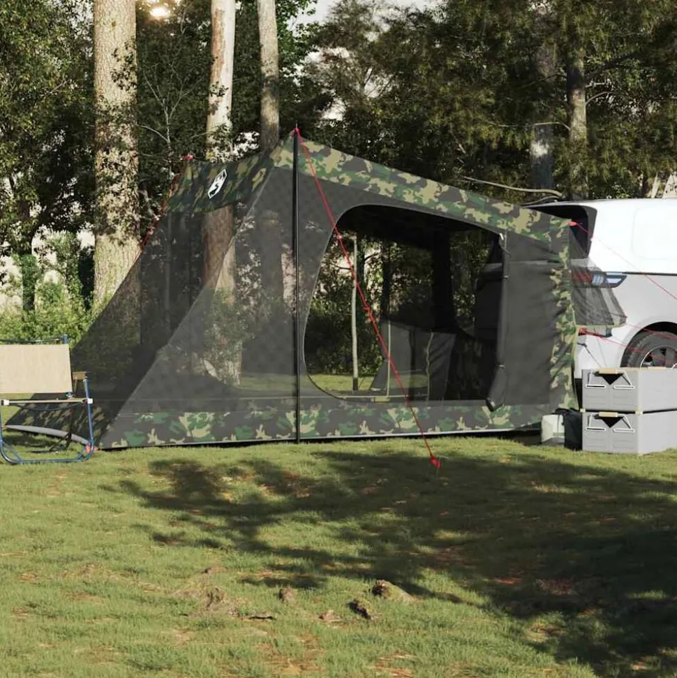 vidaXL Autotent 2-persoons camouflage waterdicht