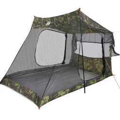 vidaXL Autotent 2-persoons camouflage waterdicht