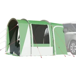 vidaXL Autotent 4-persoons waterdicht groen