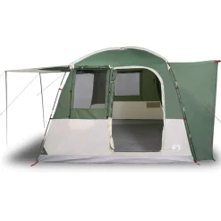 vidaXL Autotent 4-persoons waterdicht groen