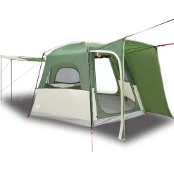 vidaXL Autotent 4-persoons waterdicht groen