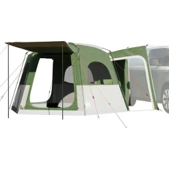 vidaXL Autotent 4-persoons waterdicht groen