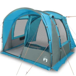 vidaXL Autotent 4-persoons waterdicht blauw