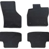 vidaXL Autovloermat 4 stuks Zwart geschikt voor Audi A3 2012-2020 Rubber
