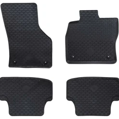 vidaXL Autovloermat 4 stuks Zwart geschikt voor Audi A3 2012-2020 Rubber