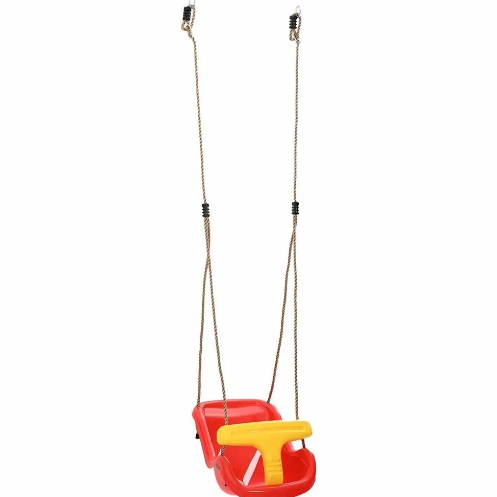 vidaXL Babyschommel Rood 36 x 43 x 42 cm Kunststof