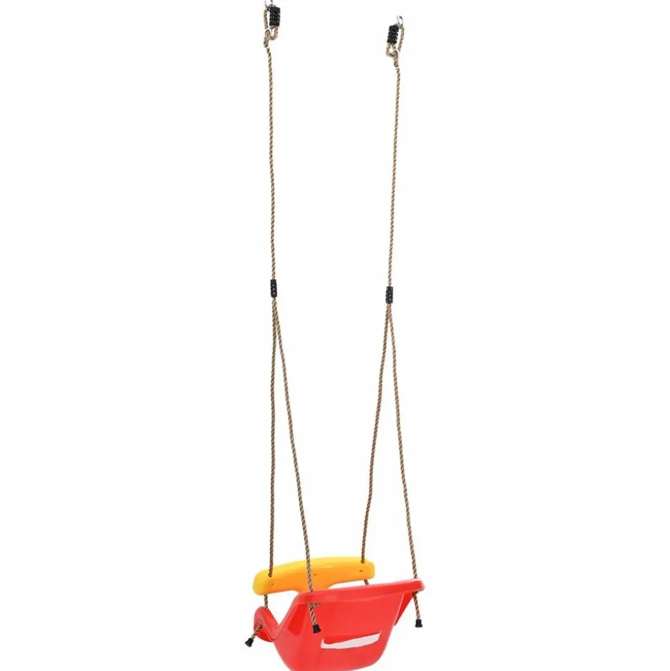 vidaXL Babyschommel Rood 36 x 43 x 42 cm Kunststof