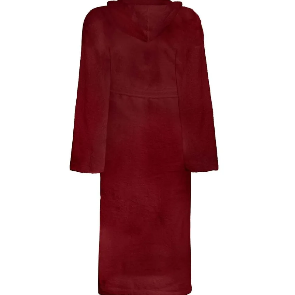 vidaXL Badjas KINN Rood S Katoen