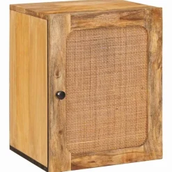 vidaXL Badkamer Hangkast Bruin 38 x 33 x 48 cm Massief Mango Hout