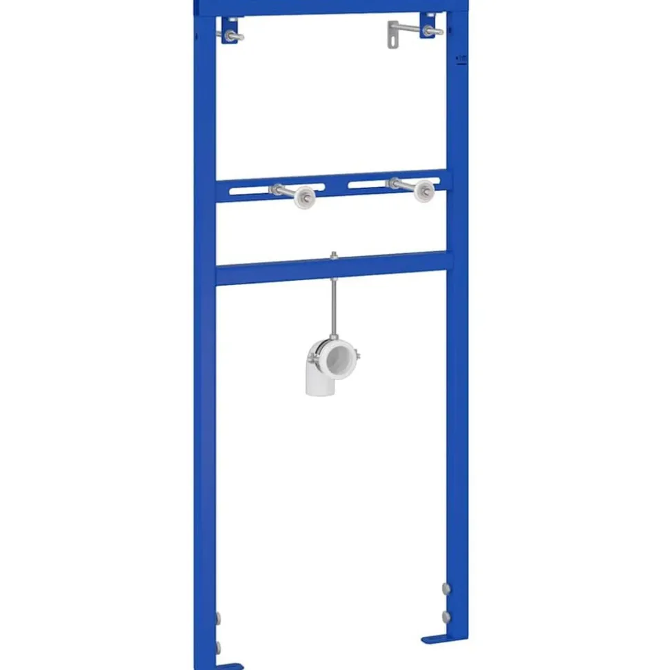 vidaXL Badkamer muursteun Blauw 50 x 3 x 112 cm