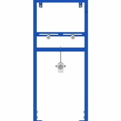 vidaXL Badkamer muursteun Blauw 50 x 3 x 112 cm