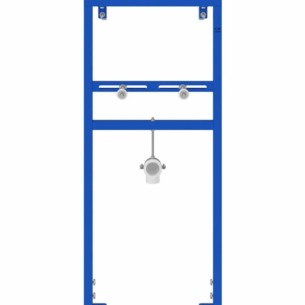 vidaXL Badkamer muursteun Blauw 50 x 3 x 112 cm