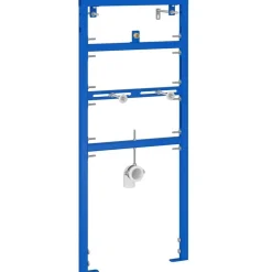 vidaXL Badkamer muursteun Blauw 50 x 3 x 112 cm