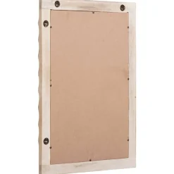 vidaXL Badkamer Spiegel Witte Was Afwerking 50 x 70 x 2,5 cm