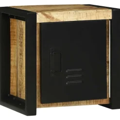 vidaXL Badkamerkast met plank Bruin 40 x 30 x 40 cm Massief Mango Hout