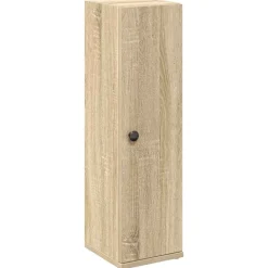 vidaXL Badkamerkast met rolhouder 20,5x22x72 cm sonoma eikenkleurig