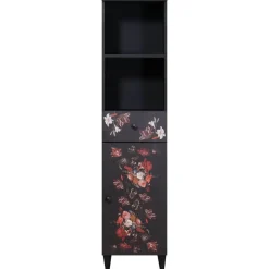 vidaXL Badkamerkast Multikleur 38 x 33,5 x 160 cm Massief Mango Hout
