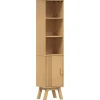 vidaXL Badkamerkast Olden Bruin 35 x 30 x 159 cm Massief grenenhout