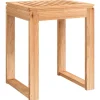 vidaXL Badkamerkruk 40x30x46 cm massief walnotenhout