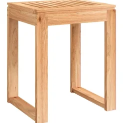 vidaXL Badkamerkruk 40x30x46 cm massief walnotenhout