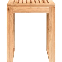 vidaXL Badkamerkruk 40x30x46 cm massief walnotenhout