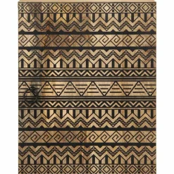 vidaXL Badkamerwandkast 38x33,5x48 cm massief mangohout zwart