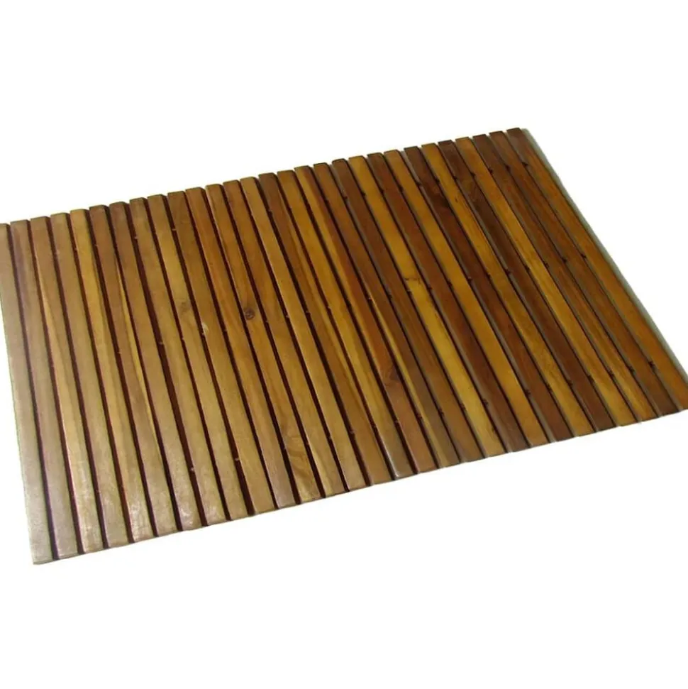 vidaXL Badmat 80x50 cm acaciahout