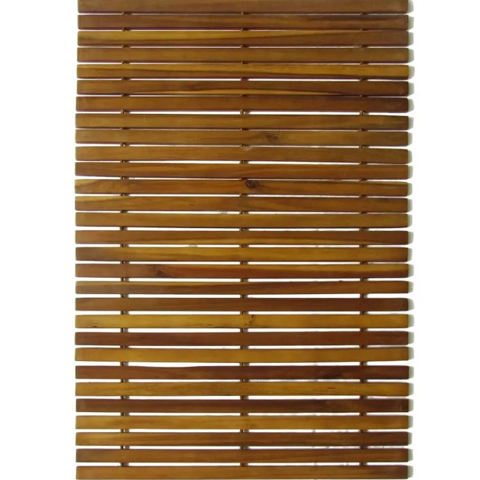 vidaXL Badmat 80x50 cm acaciahout