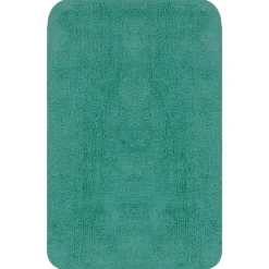 vidaXL Badmattenset stof turquoise 3-delig