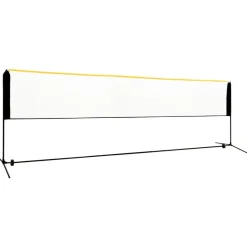 vidaXL Badmintonnet verstelbaar 500x103x94-158 cm metaal