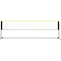 vidaXL Badmintonnet verstelbaar 500x103x94-158 cm metaal
