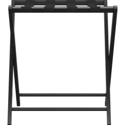 vidaXL Bagagerek 68,5x38x58 cm bamboe zwart