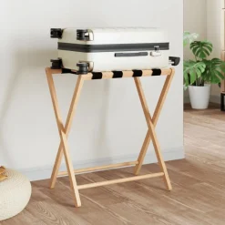 vidaXL Bagagerek 68,5x38x58 cm bamboe