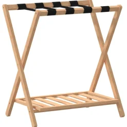 vidaXL Bagagerek 68x38x58 cm bamboe