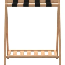 vidaXL Bagagerek 68x38x58 cm bamboe