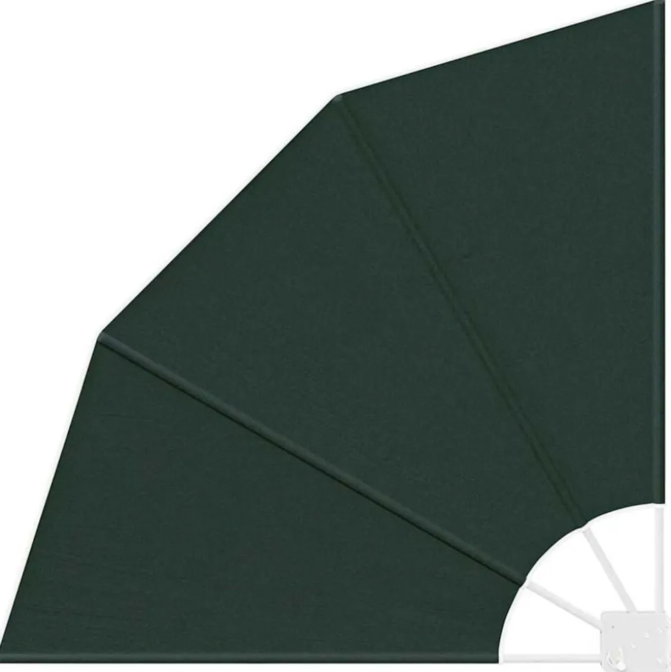 vidaXL Balkon Privacy Scherm Donkergroen 115 x 115 cm Polyester