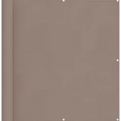 vidaXL Balkon Scherm Taupe 110 x 300 cm Oxford Stof
