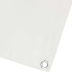 vidaXL Balkon Scherm Wit 100 x 400 cm Oxford Stof