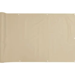 vidaXL Balkonscherm Oxford textiel 75x400 cm beige