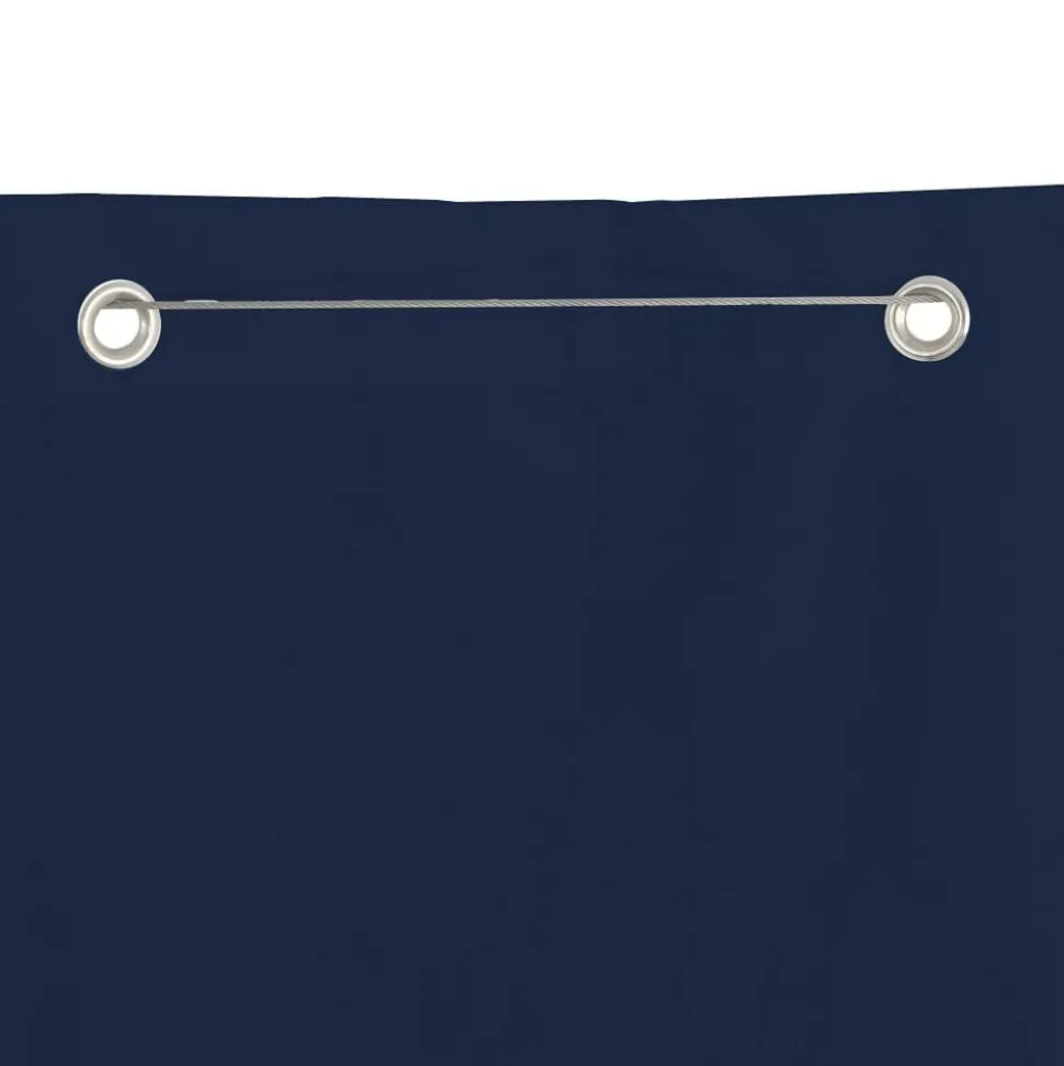vidaXL Balkonscherm 100x240 cm oxford stof blauw