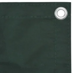 vidaXL Balkonscherm 75x300 cm oxford stof donkergroen