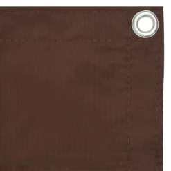 vidaXL Balkonscherm 75x300 cm oxford stof bruin