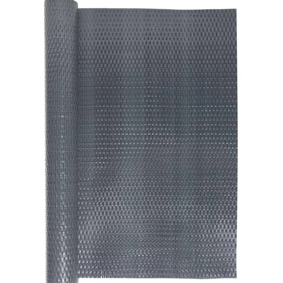 vidaXL Balkonscherm 300x80 cm poly rattan antracietkleurig