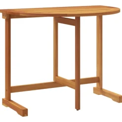 vidaXL Balkontafel inklapbaar 90x60x72 cm massief acaciahout