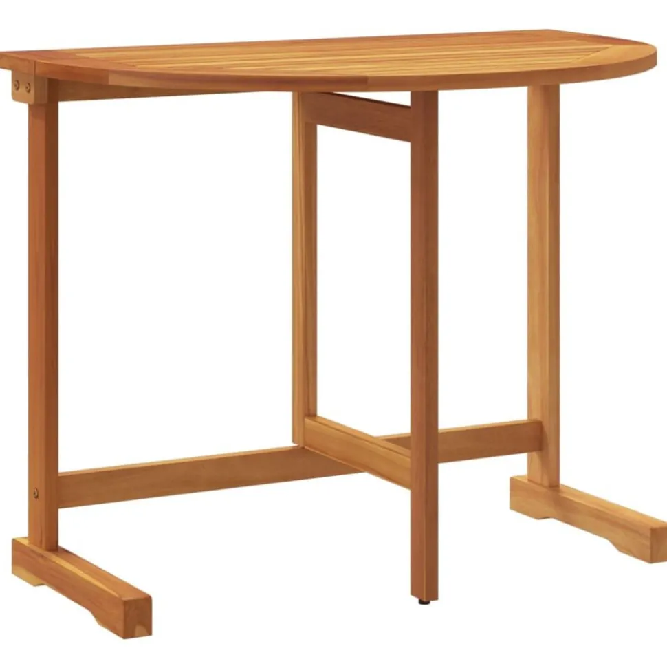 vidaXL Balkontafel inklapbaar 90x60x72 cm massief acaciahout