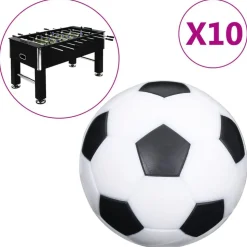 vidaXL Ballen voor voetbaltafel 10 st 32 mm ABS