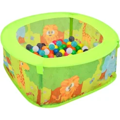 vidaXL Ballenbak voor kinderen met 300 ballen 75x75x32 cm