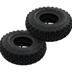 vidaXL Banden/binnenbanden voor steekwagens 3,00-4 260x85 rubber 2 st