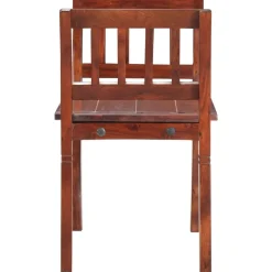 vidaXL Bank 111 cm massief acaciahout